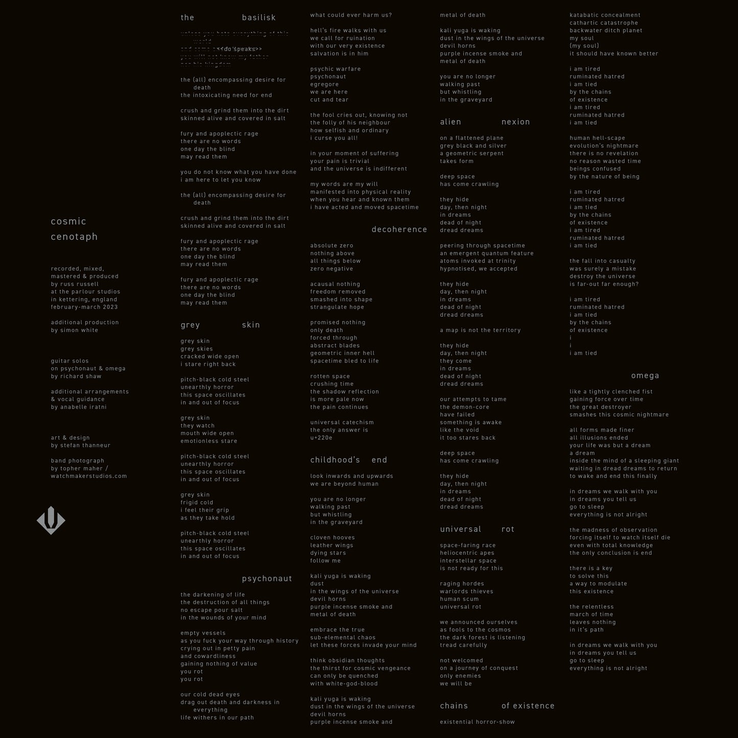 COSMIC CENOTAPH - VOSFORIS